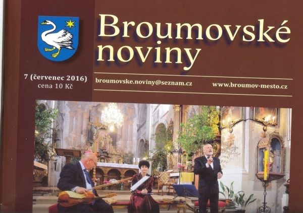 Broumovské noviny: Čtyři texty ze života naší školy