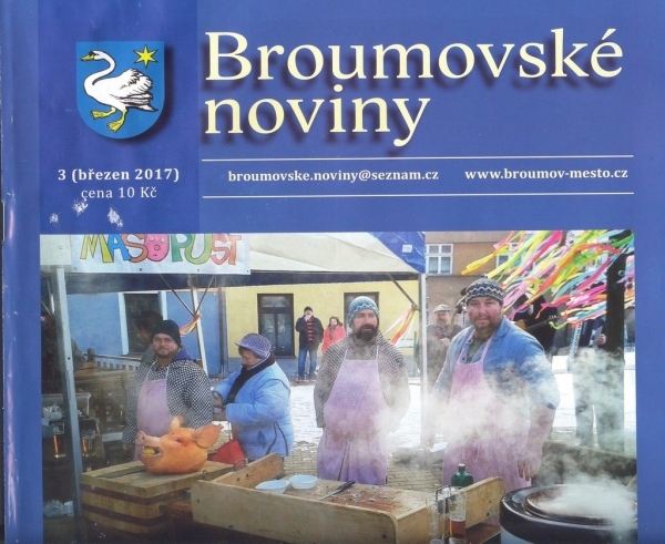 Březnové Broumovské noviny již v prodeji